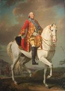 Alexandre Roslin Louis-Philippe, Duc D'Orleans, Saluting His Army on the Battlefield Sweden oil painting artist